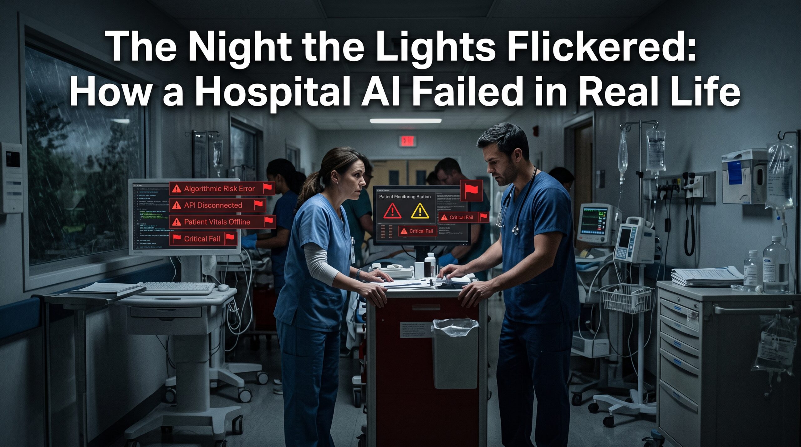 The Night the Lights Flickered: How a Hospital AI Failed in Real Life