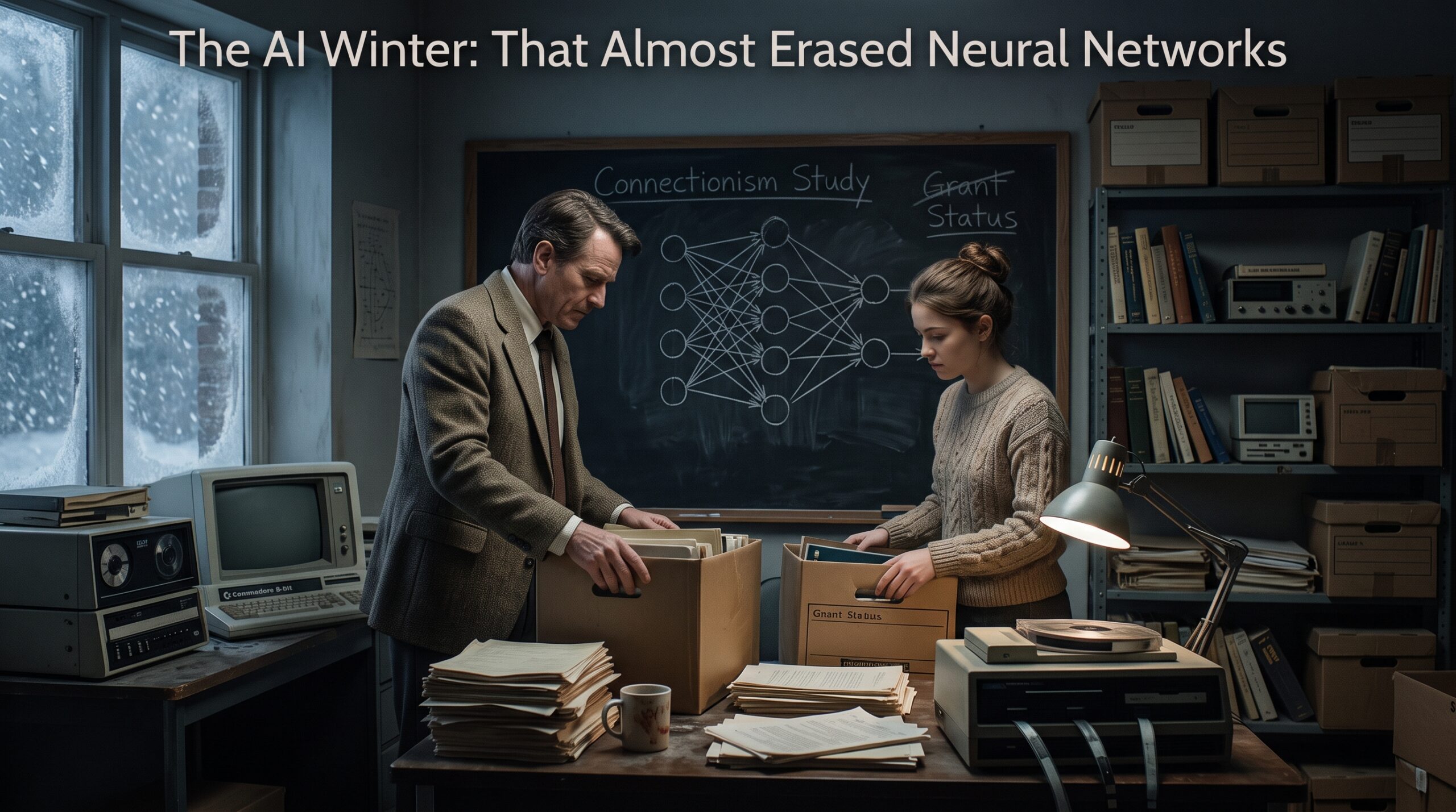 The AI Winter That Almost Erased Neural Networks